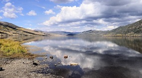 Cloud Reflection on Fish Lake
