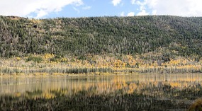  Reflection on Fish Lake by Doctor Creek