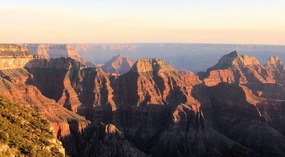 Sunset View from  Transept Overlook