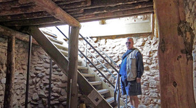Stairs to Roof