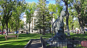 Courthouse Plaza Statue