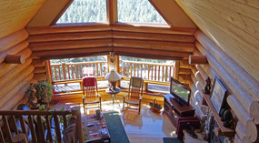 Cousin's Log Home
