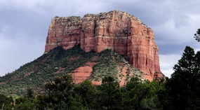 Courthouse Butte from Yavapai Vista
