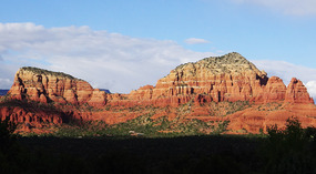 Sedona Red Rocks--Two Nuns