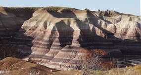 Blue Mesa--Petrified National Forest