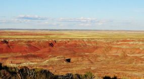 Painted Desert from Petrified National Forest