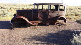  Route 66 within Petrified National Forest