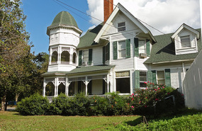 Vienna, Georgia - old house in downtown