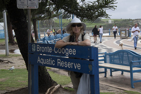 Coogee Beach--beginning of Coastal Walk