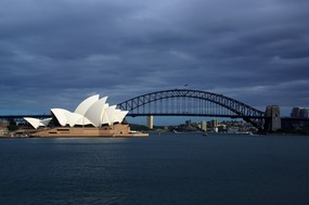Bridge & Opera House from Botanical Gardens