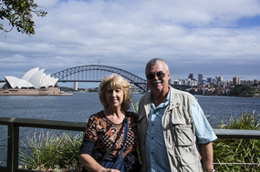 from Mrs Macquarie Point-Botanical Gardens