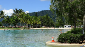 Lagoon swiming pool