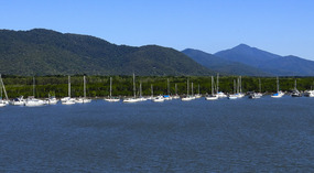 view from balcony in Cairns