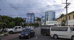 City Street Port Moresby