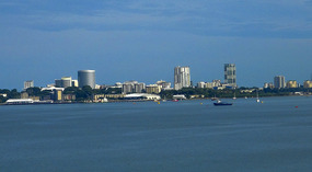 Cruising into Darwin