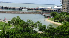 View of Waterfront from Escarpment Overlook