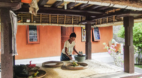 Cooking area in House Compound