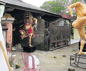 Paper Mache Figures for Festival