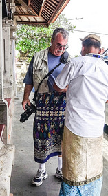 Batuan Temple--Sarong Must Be Worn