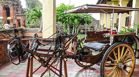 Semarajaya Museum Porch Entrance