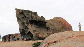 Granite Dome Eroded Over Time