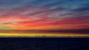 Sunrise along Victoria Coast
