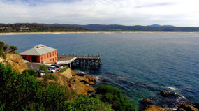 Tathra Wharf from Memorial Park