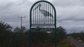 Jabiru Sign