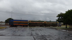 Road Train along Stuart Hwy