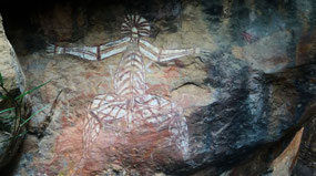 Rock Art -- Nabulwinjbulwinj Evil Spirit
