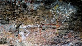 Rock Art Depicting Dancing