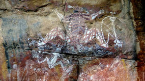 Rock Art Depictions of a Story