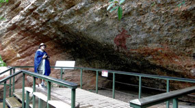 Shelter with Rock Art