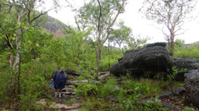 Trail down from Gunwarrdehwarrde Lookout