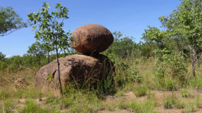 Balanced Rocks near Stuart Highway