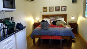 Litchfield Tourist Park--Kitchen/Bedroom