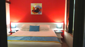 Bedroom--Martinique Apartments