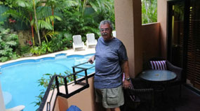 Pool right off our Apartment Patio