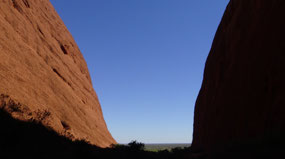 End of Walpa Gorge--Kata Tjuta