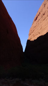 Walls Closing in--Kata Tjuta