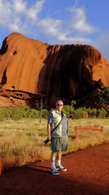 Beginning of Kuila Walk--Uluru