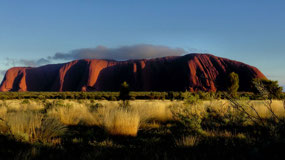 Sunrise on Uluru from Sunrise Platform