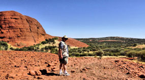 Valley of the Winds End of Trail--Kata Tjuta