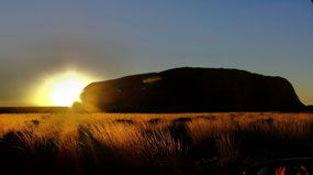 Sunrise Next to Uluru
