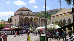 Monastiraki Sq--Mosque of Tzistarakis