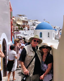 Narrow Lanes in Oia
