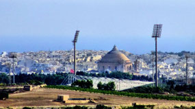 Mosta Dome - view from Bus