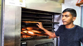 Pastizzi cooking at Crystal Palace - Rabat