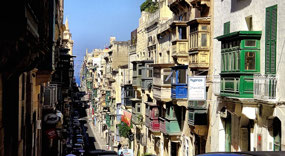 Steep Street - Valetta Old Town