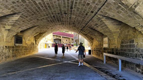 Tunnel in Wall to Barrakka Lift